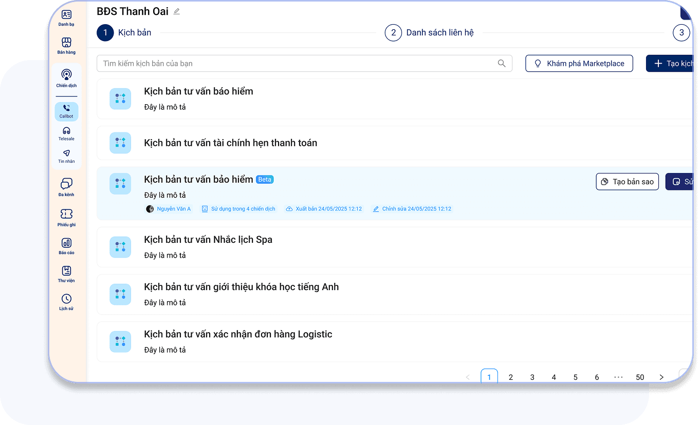 Giải pháp auto call tích hợp công nghệ AI