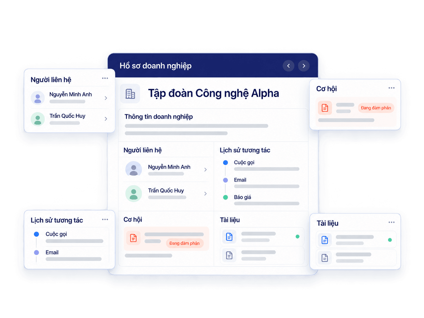 Quản lý khách hàng bất động sản tập trung