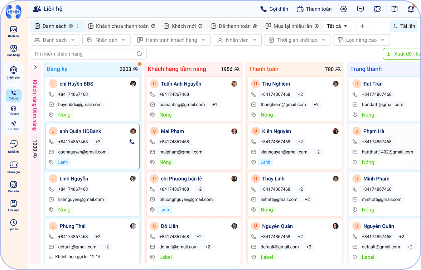 Quản lý khách hàng